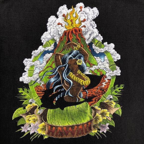 90s WRV Wave Riding Vehicles Hawaii long sleeve tshirt 1990s vintage - Picture 3 of 4